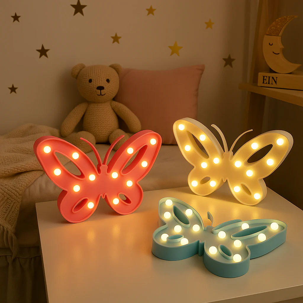 Butterfly LED Night Light- LED Butterfly Light - Image 4