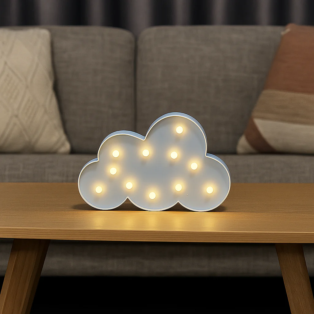 Cloud-Shaped LED Night Light- LED Cloud Light - Image 3