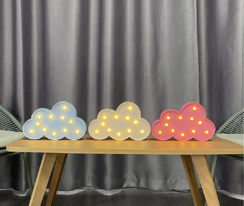 Cloud-Shaped LED Night Light- LED Cloud Light - Image 5