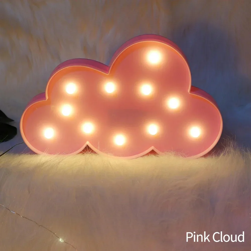 Cloud-Shaped LED Night Light- LED Cloud Light - Image 6