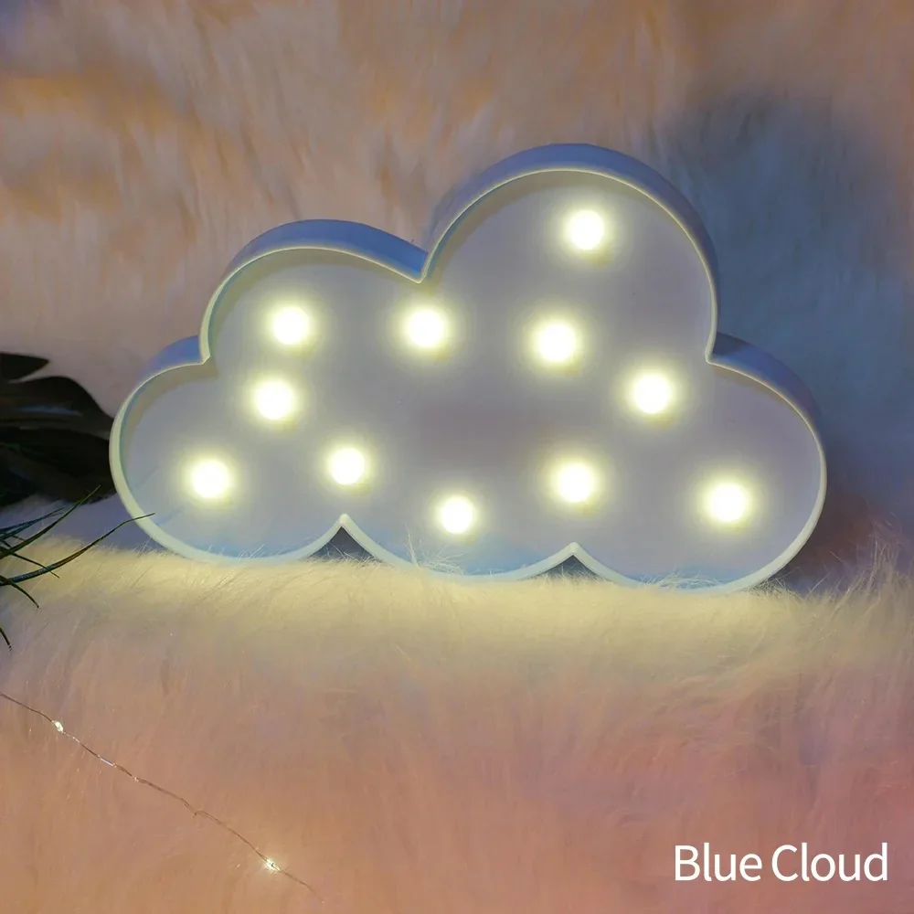 Cloud-Shaped LED Night Light- LED Cloud Light - Image 8