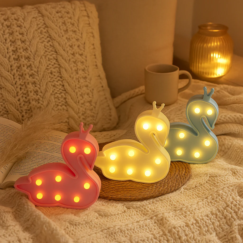 Swan LED Night Light- LED Swan Light - Image 11