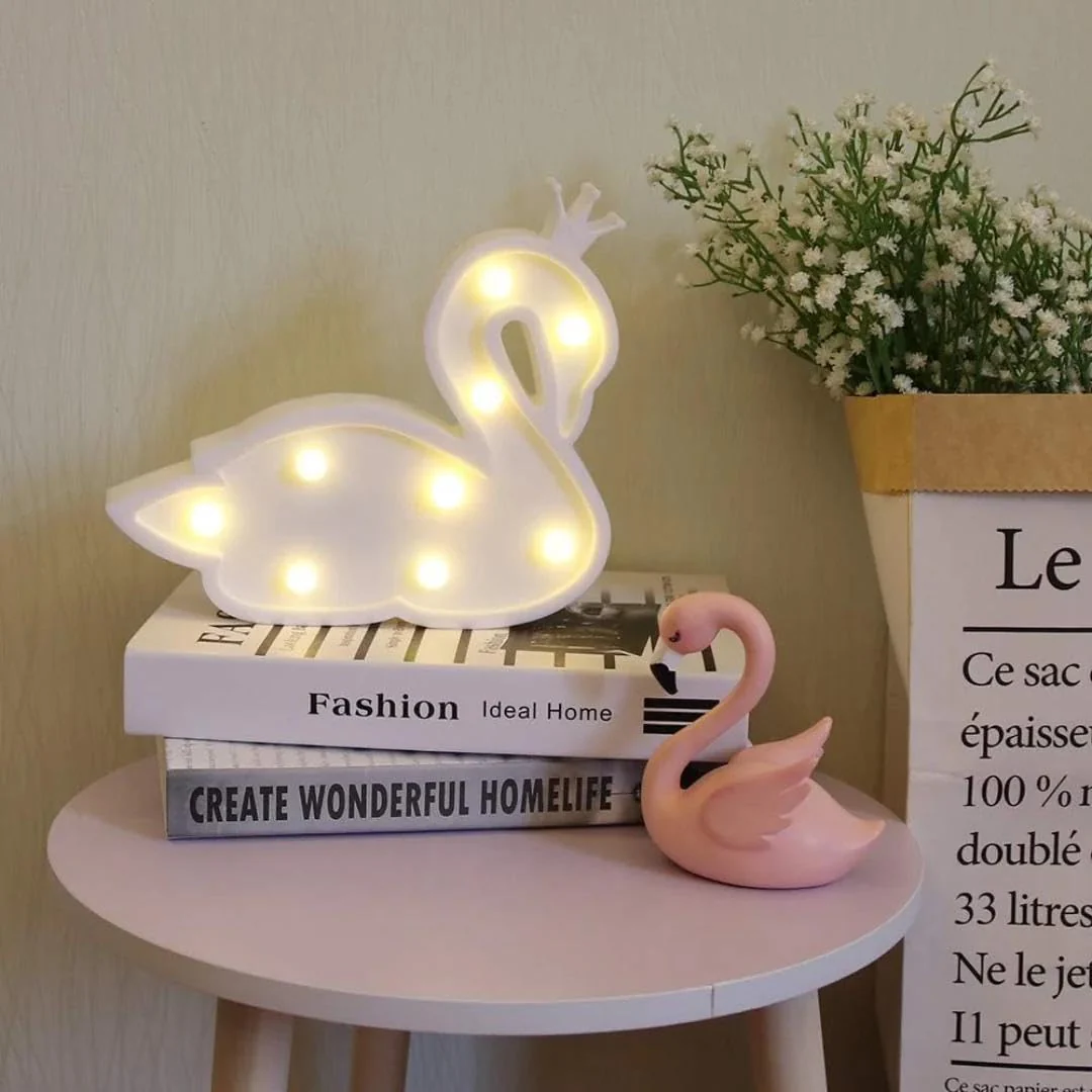 Swan LED Night Light- LED Swan Light - Image 8