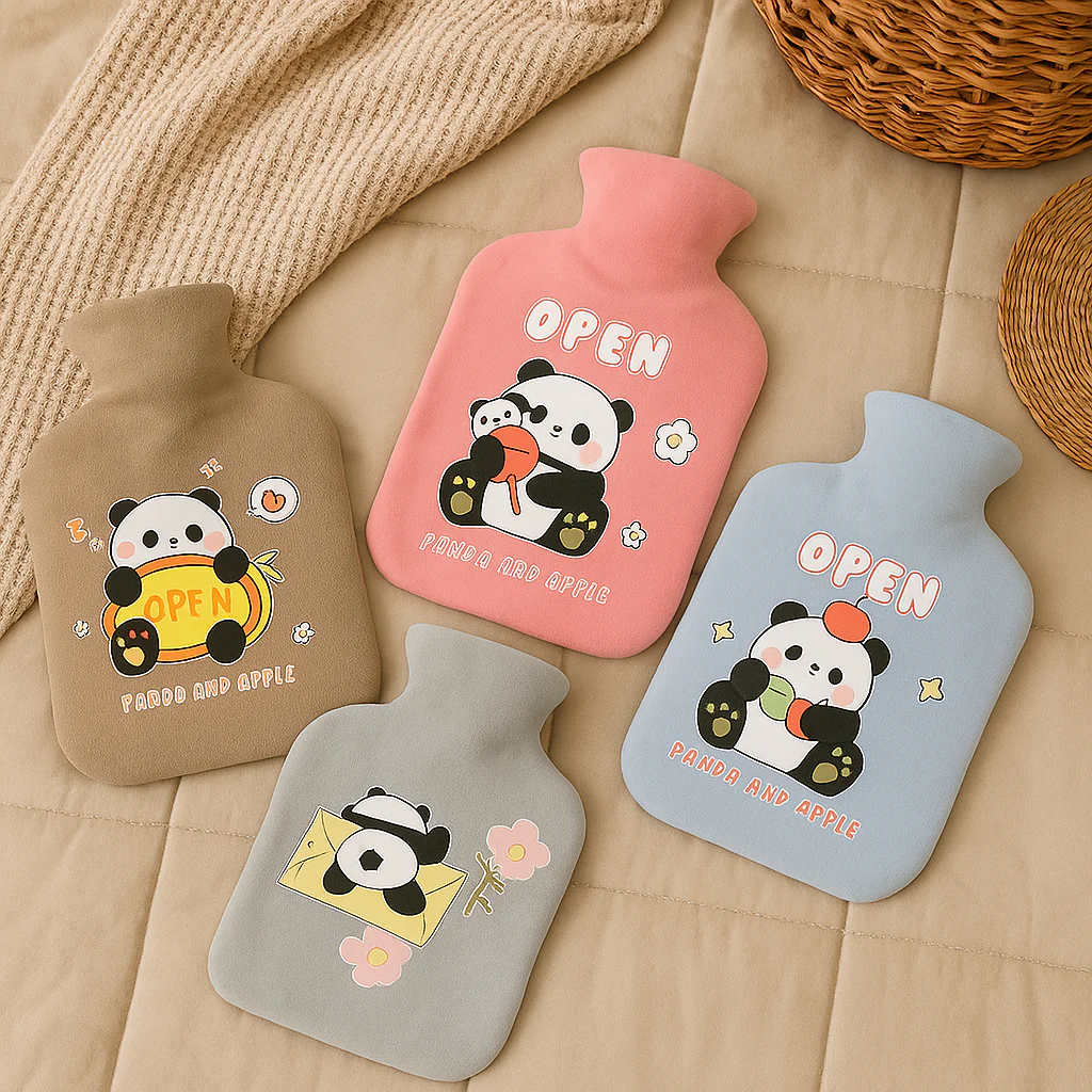 Panda Plush Hot Water Bag - Image 2