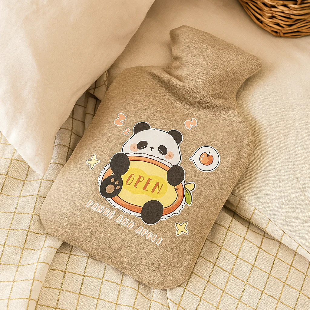 Panda Plush Hot Water Bag - Image 5