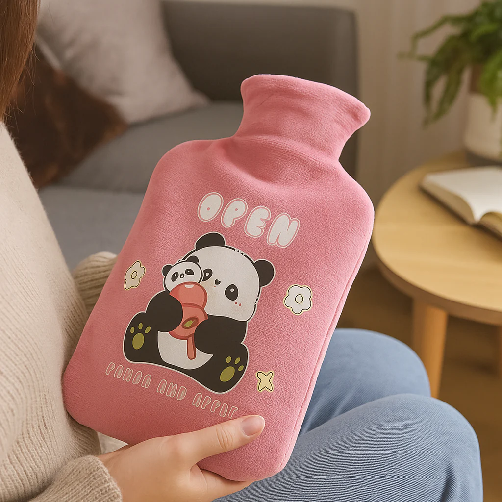 Panda Plush Hot Water Bag - Image 7