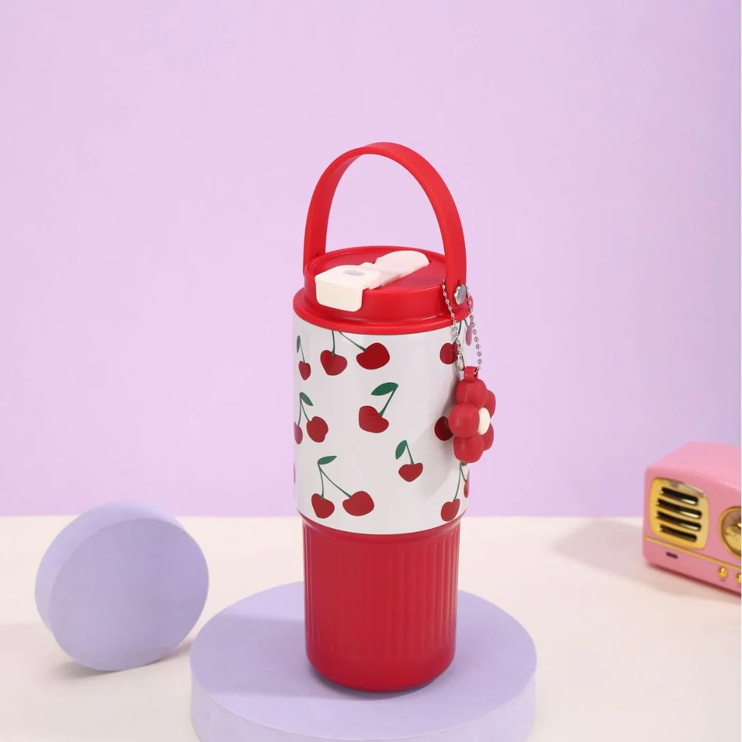 Gingham Stainless Steel Tumbler (800ml) - Image 11