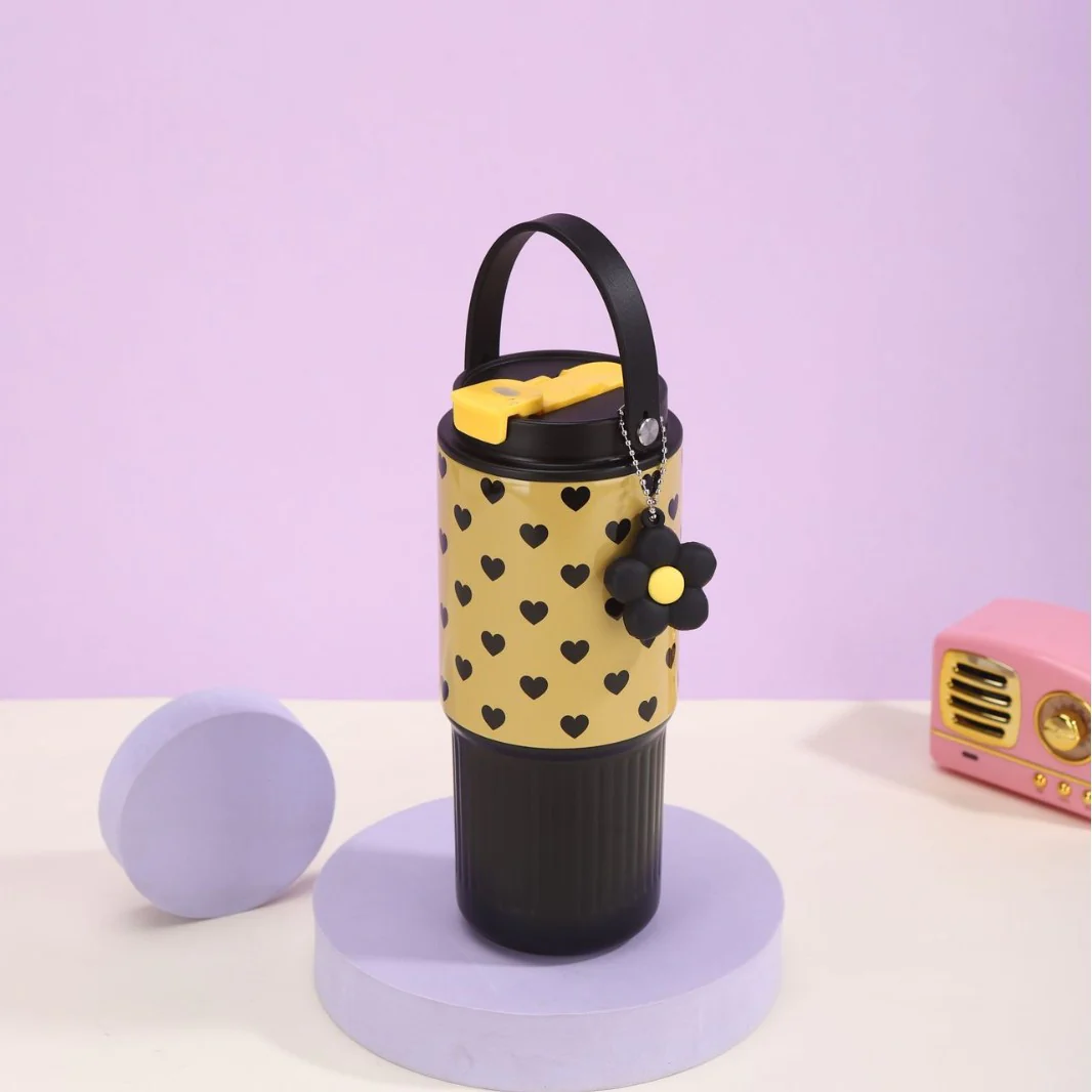 Gingham Stainless Steel Tumbler (800ml) - Image 14