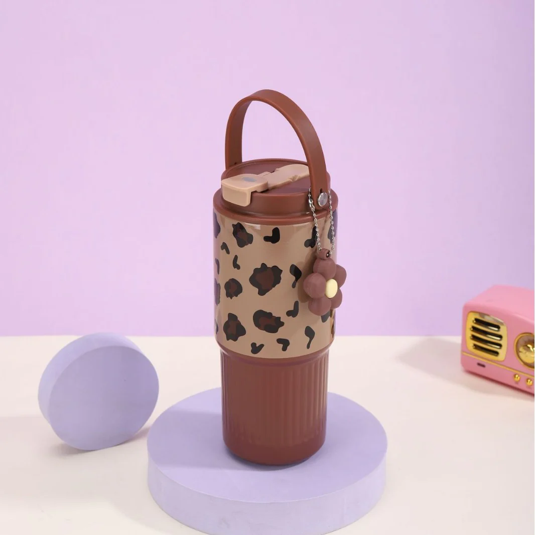 Gingham Stainless Steel Tumbler (800ml) - Image 15