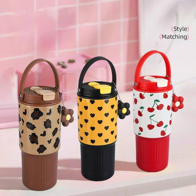 Gingham Stainless Steel Tumbler (800ml) - Image 3