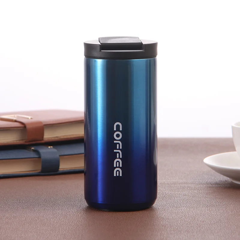 Matte Stainless Steel Coffee Tumbler (450ml) - Image 3