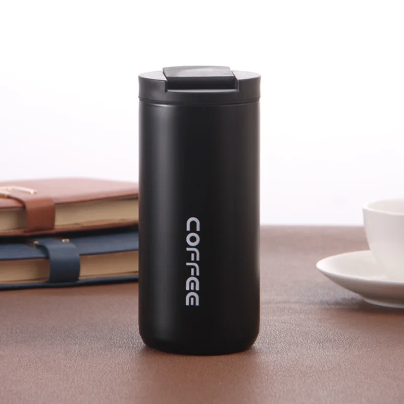 Matte Stainless Steel Coffee Tumbler (450ml) - Image 6