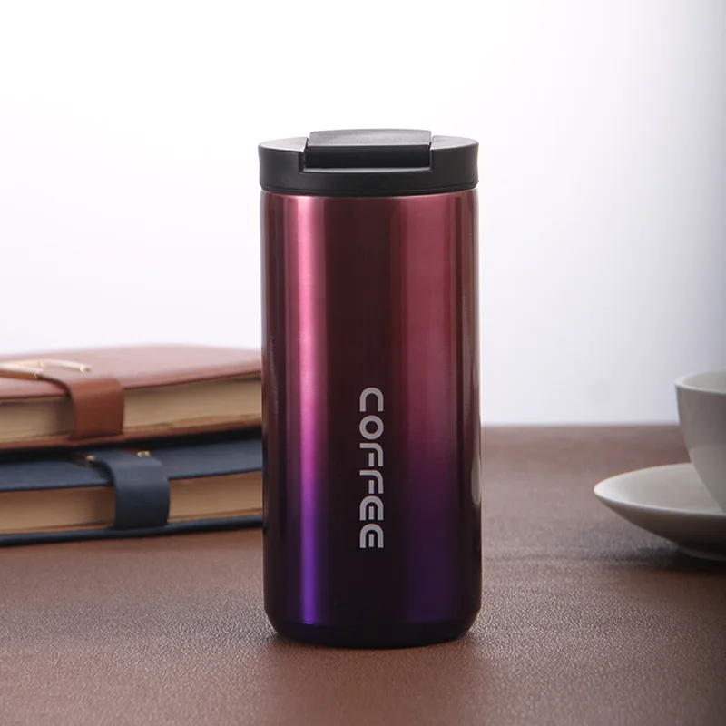 Matte Stainless Steel Coffee Tumbler (450ml) - Image 7