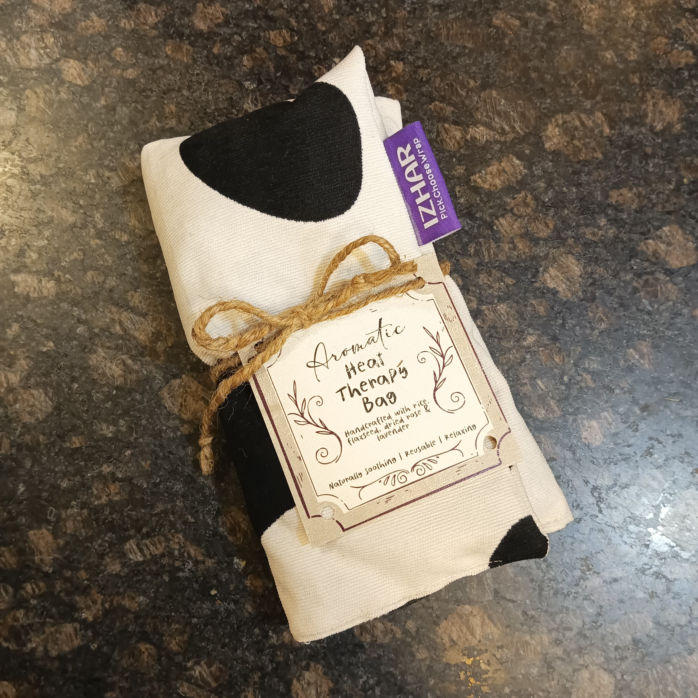 Natural Rice & Flaxseed Neck Heating Pad - Image 19