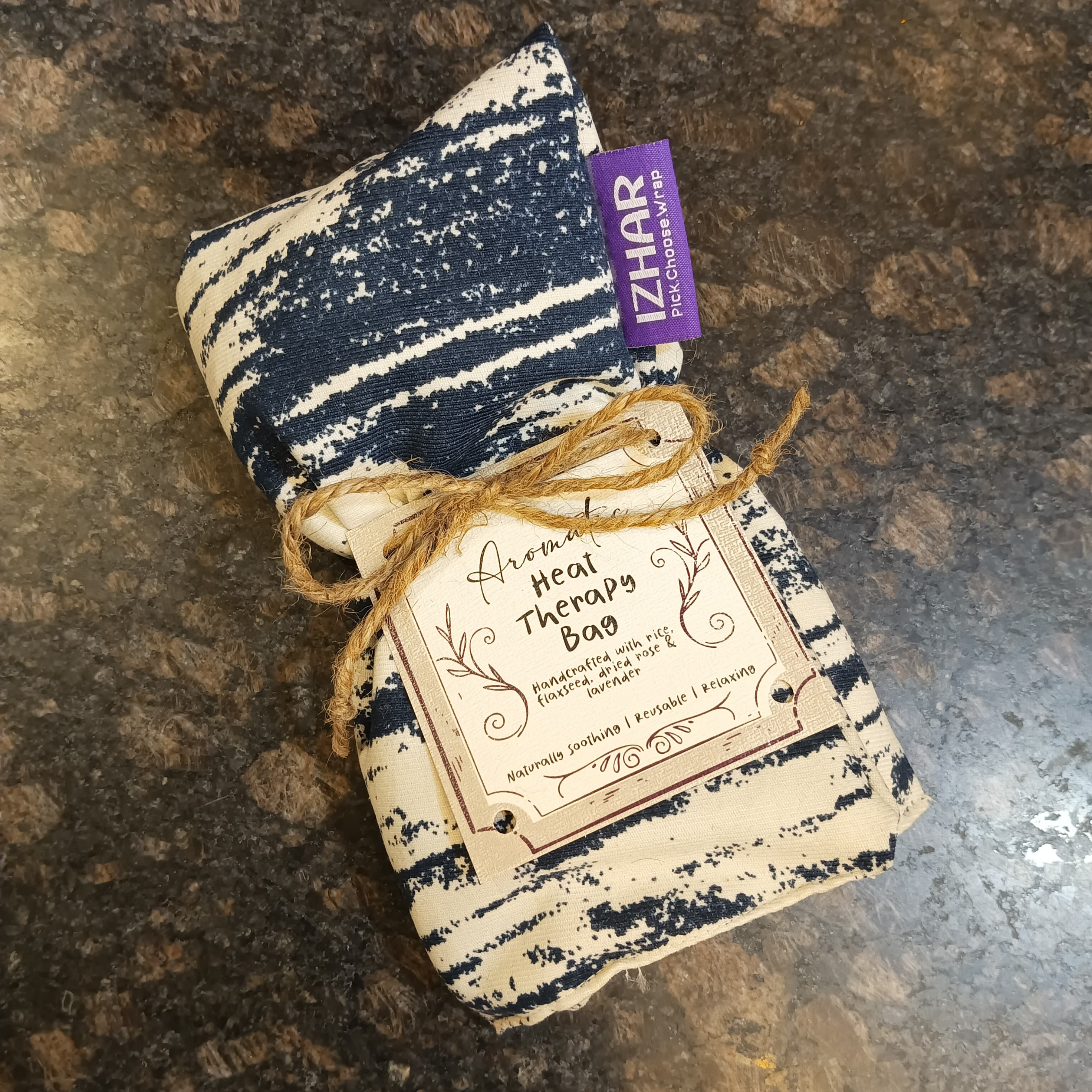 Natural Rice & Flaxseed Neck Heating Pad - Image 20