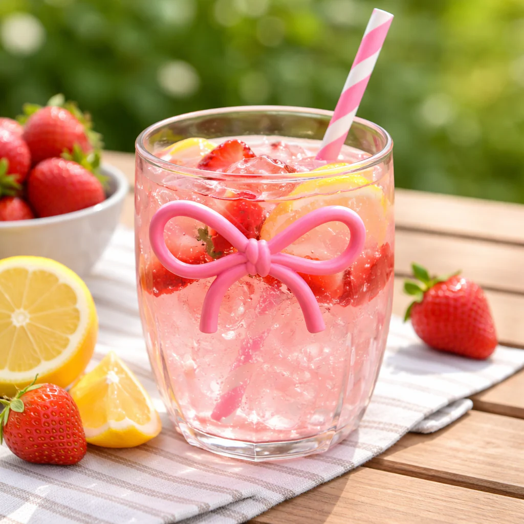 Clear Glass with Resin Bow (350ml) - Image 4