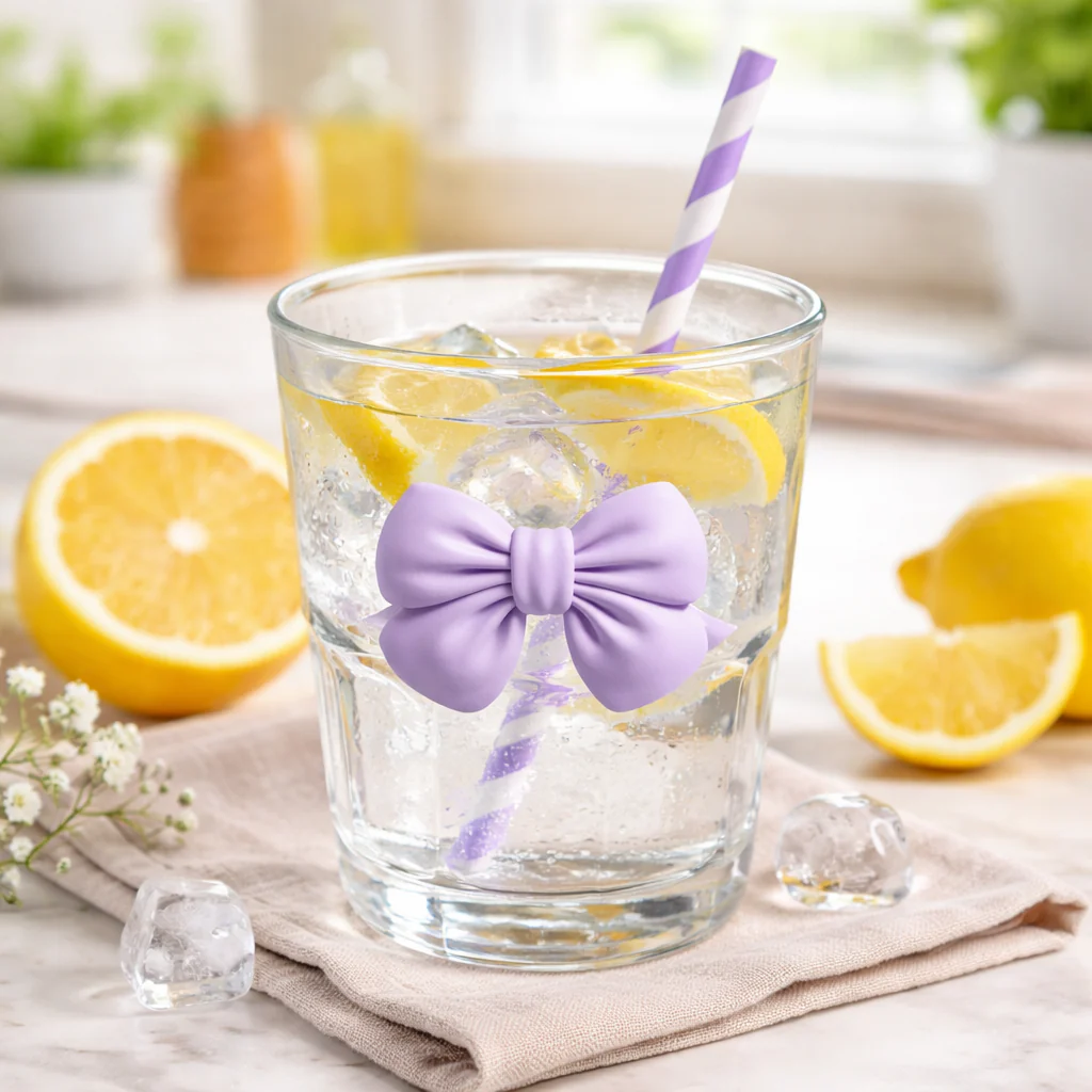 Stacking Glass with Resin Bow (290ml) - Image 5
