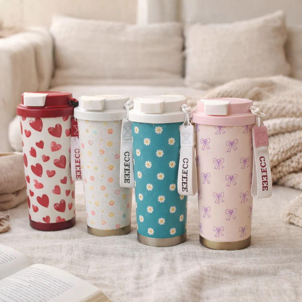 Aesthetic Coffee Tumblers (500ml) - Image 3