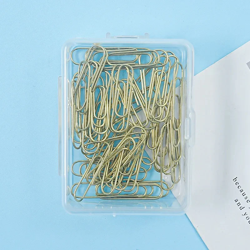 50-Piece Solid Pastel Clips Set - Image 14