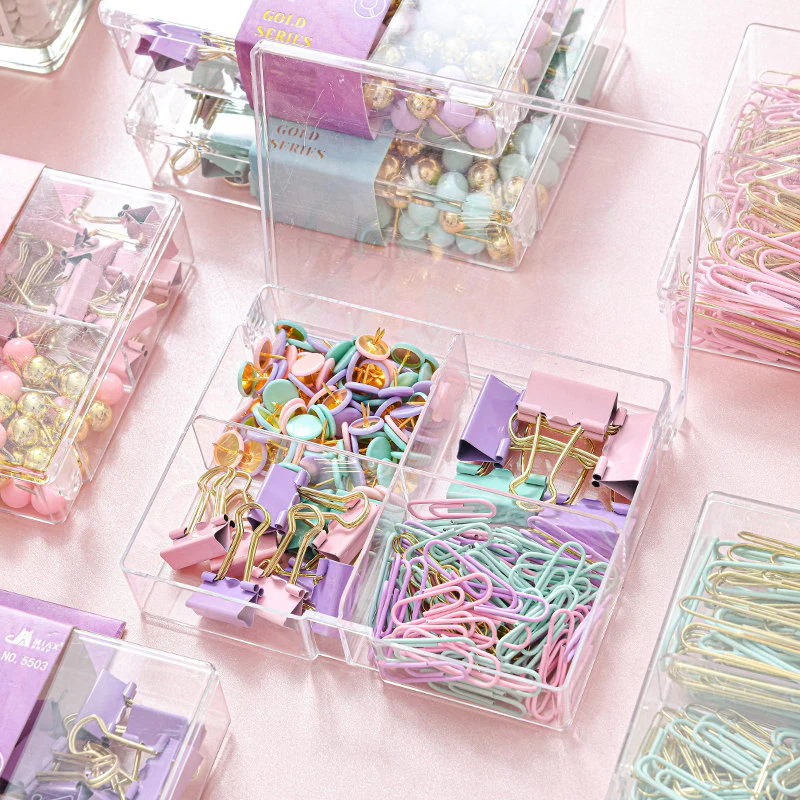 Pastel Desk Organizer Clip Set - Image 4