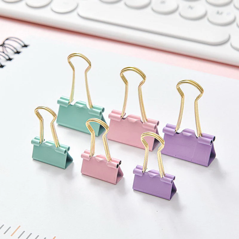 Pastel Desk Organizer Clip Set - Image 6