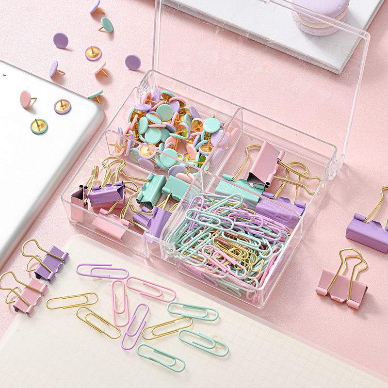 Pastel Desk Organizer Clip Set - Image 9