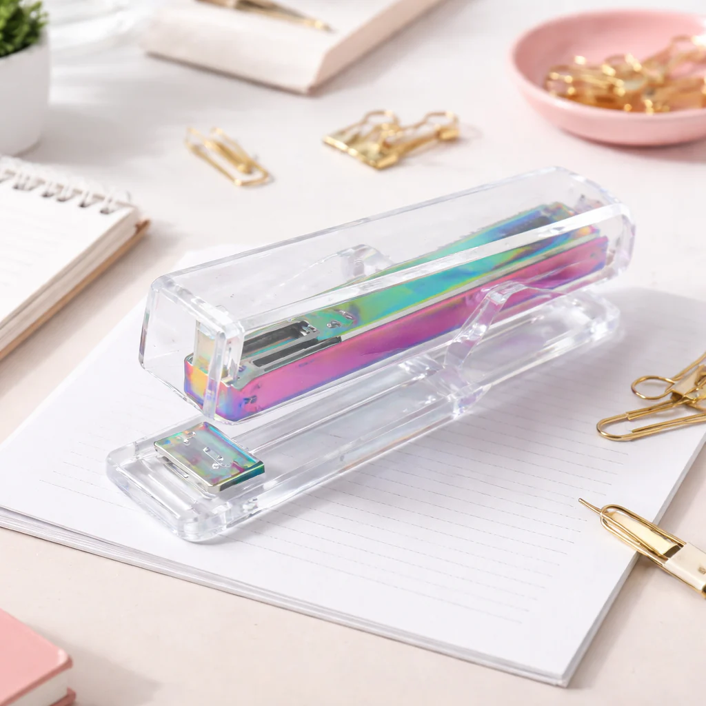 Chic Acrylic Stapler with  Metal Core - Image 8