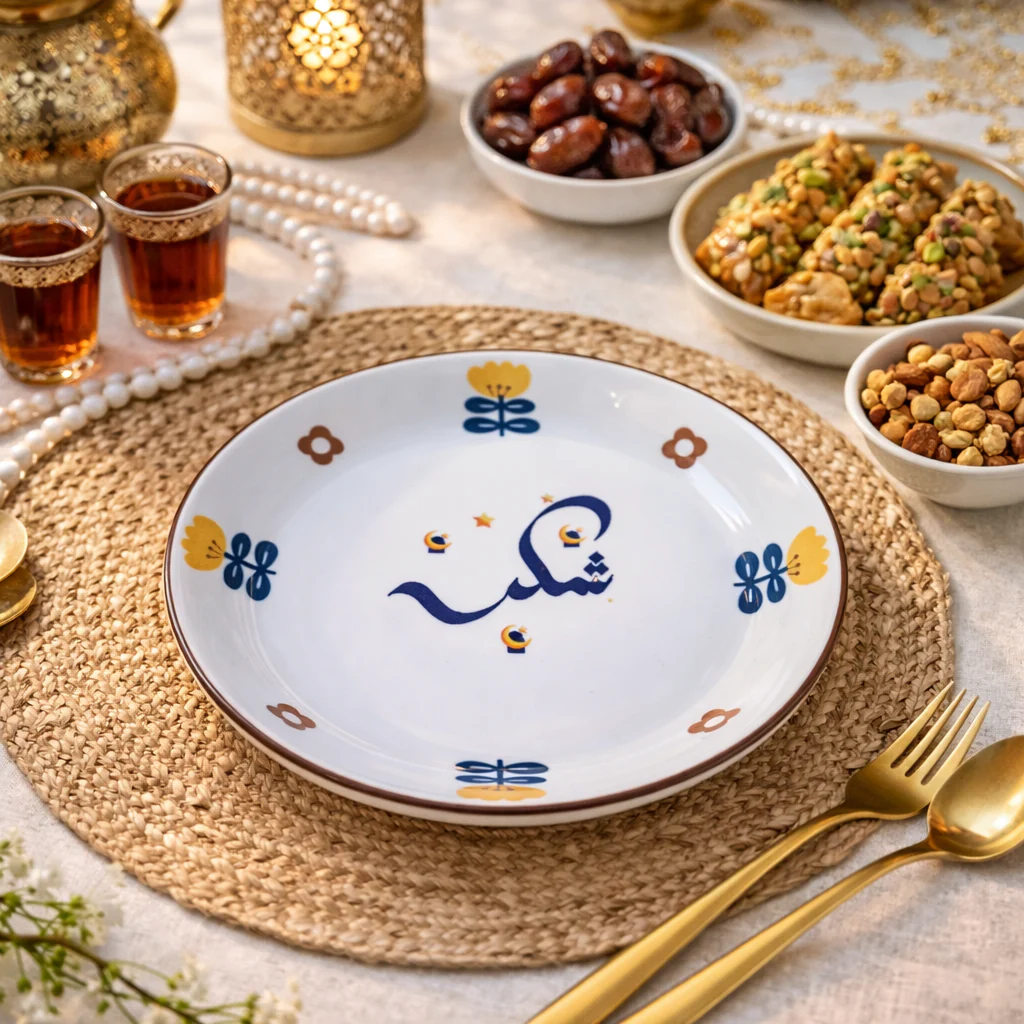 Ramadan Iftar Plates- 8 inches - Image 7