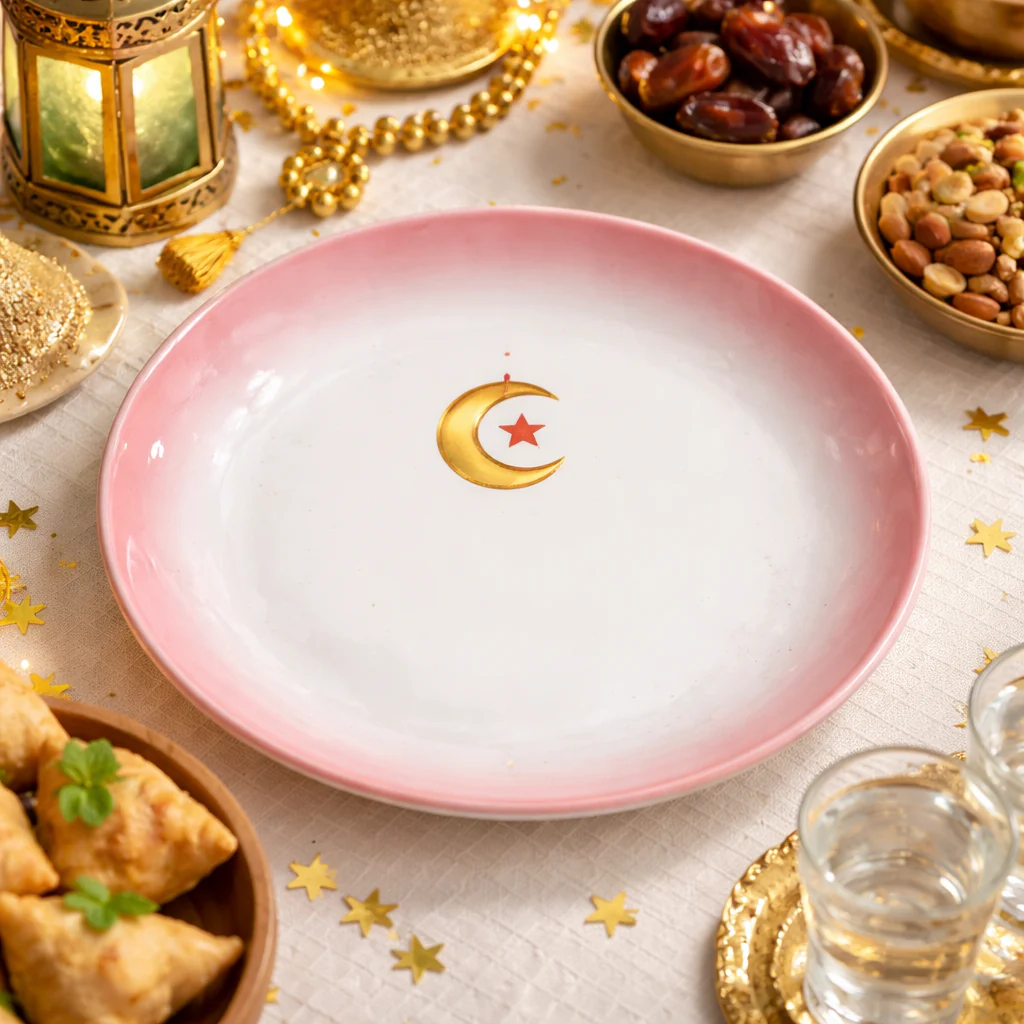 Crescent Ceramic Plate (7 inch) - Image 4