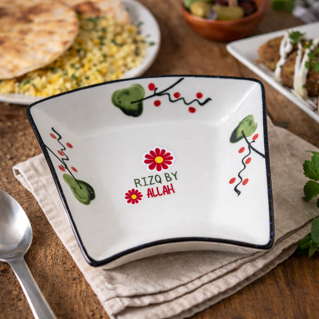 Ramadan Special Islamic-Theme Dates Dry Serving Dish - Image 3