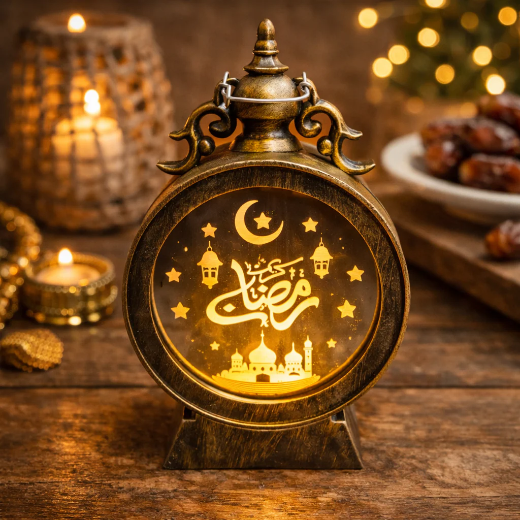 Round Decor Ramadan Lantern (6 inches) - Image 3