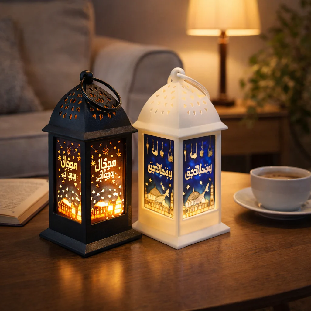 Tower Style Ramadan Lantern (6 inches) - Image 4
