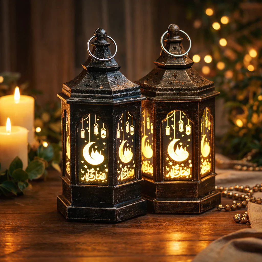 House Style Ramadan Lantern (5 inches) - Image 2
