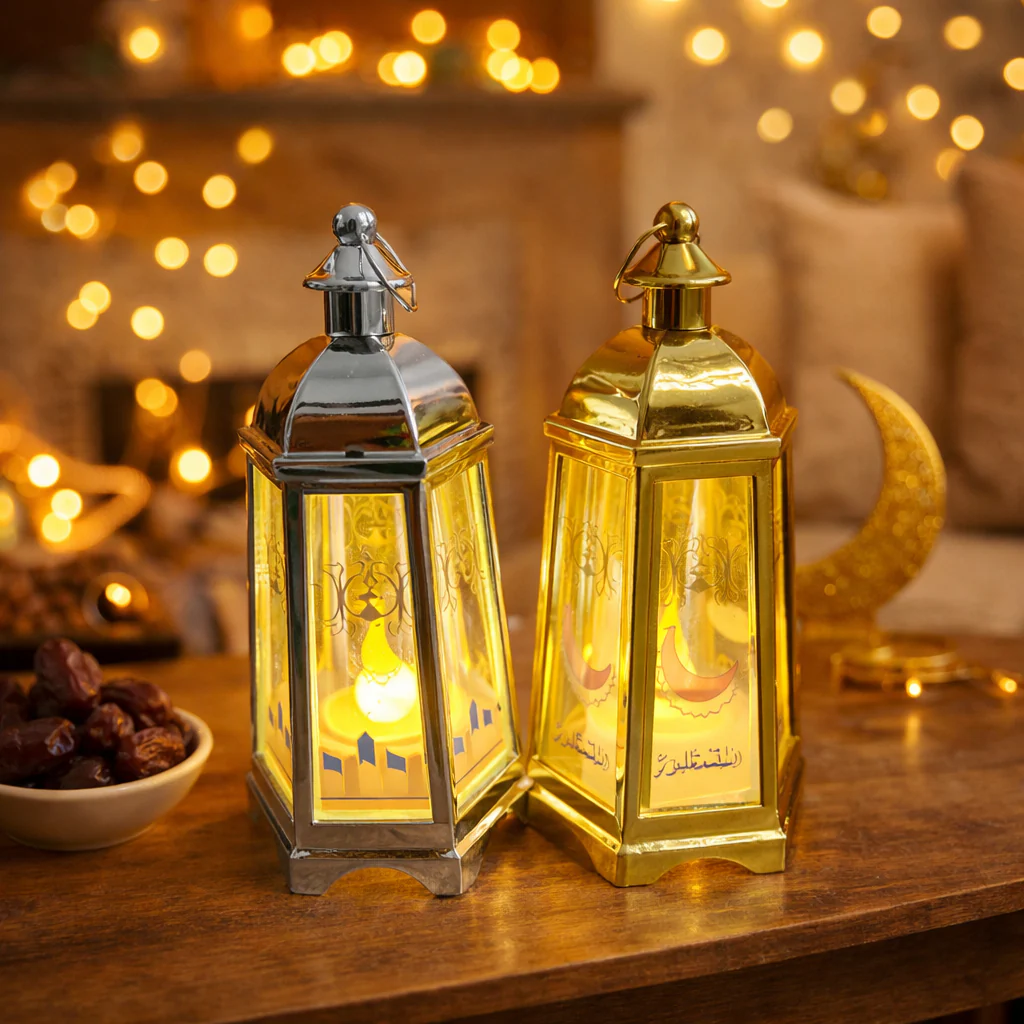 Yellowstone Style Ramadan Lantern (5 inches) - Image 2