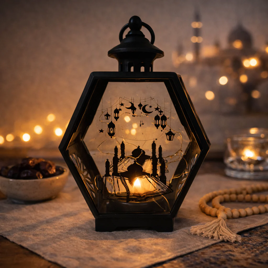 Diamond Ramadan Lantern (10 inches) - Image 2